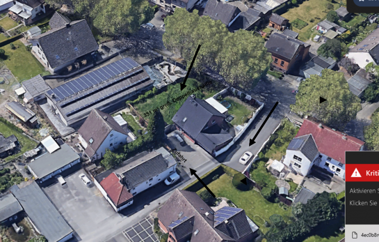 Bild von oben Unna Wohngrundst�ck Baugrundst�ck 351 m� f�r eine Doppelhaush�lfte