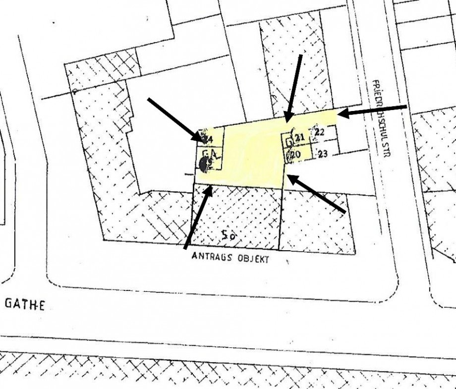 Garagenhofplan Stellplatz Wuppertal