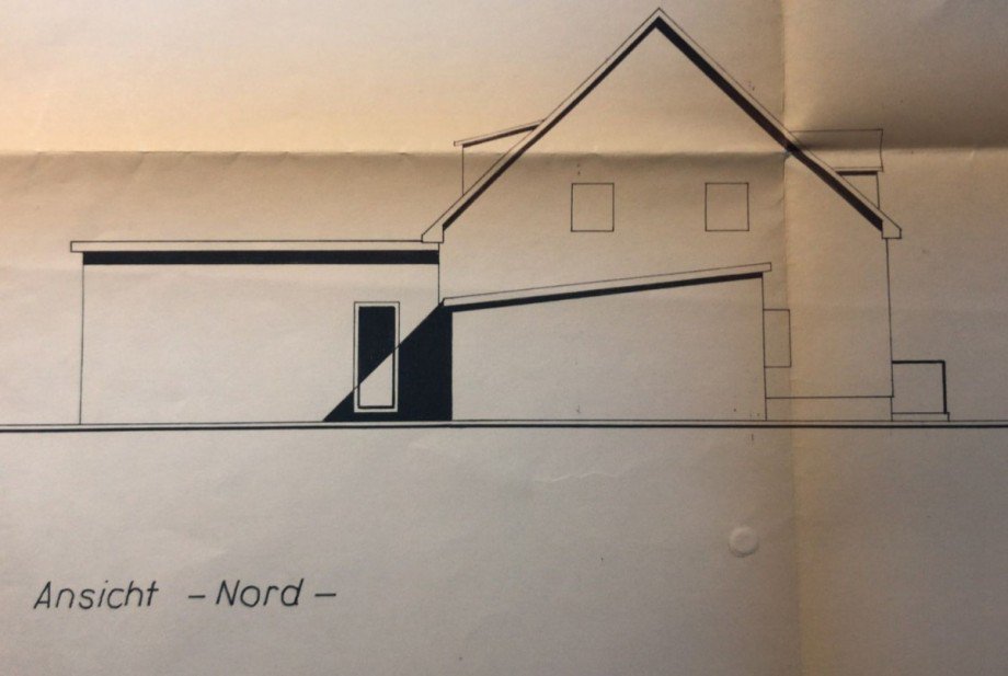 Ansicht Nord Mehrfamilienhaus K�nigswinter