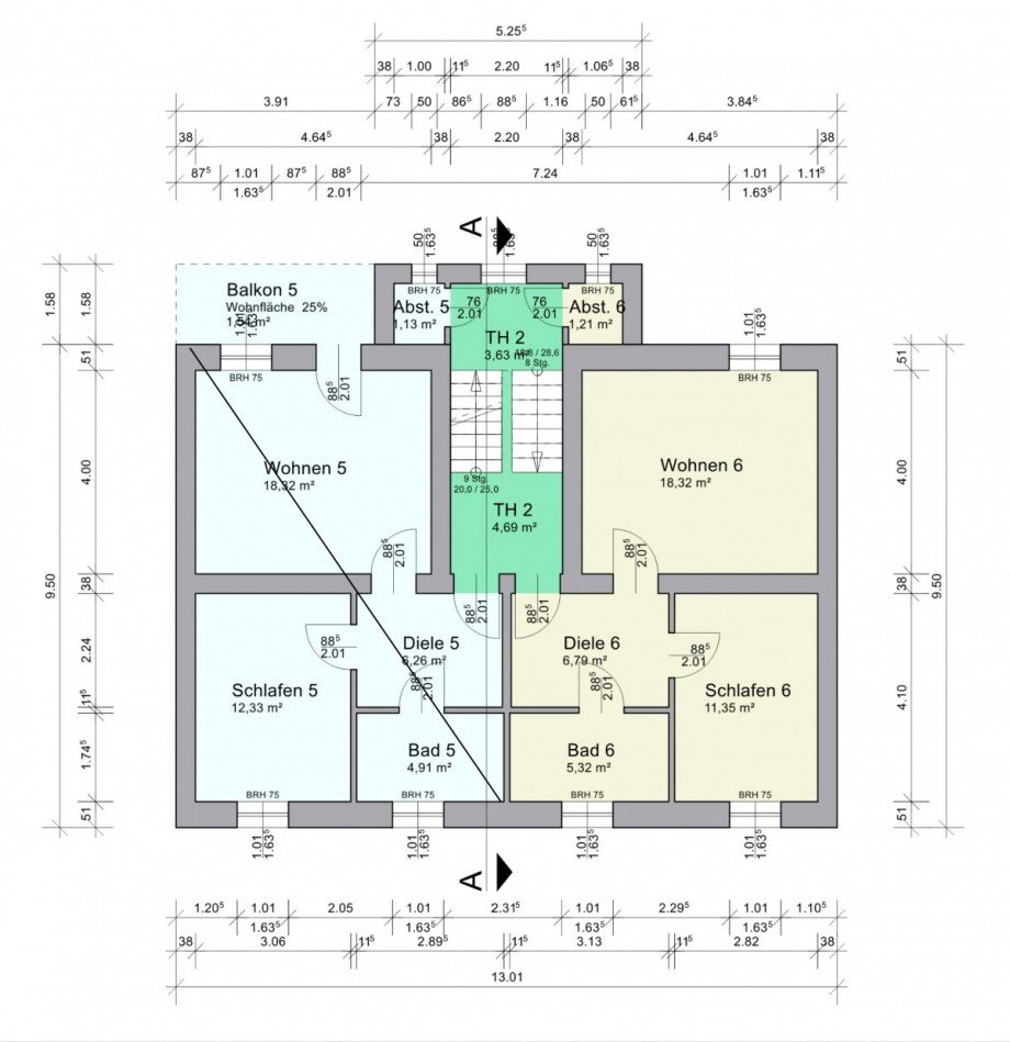 2. Obergeschoss Etagenwohnung Hagen