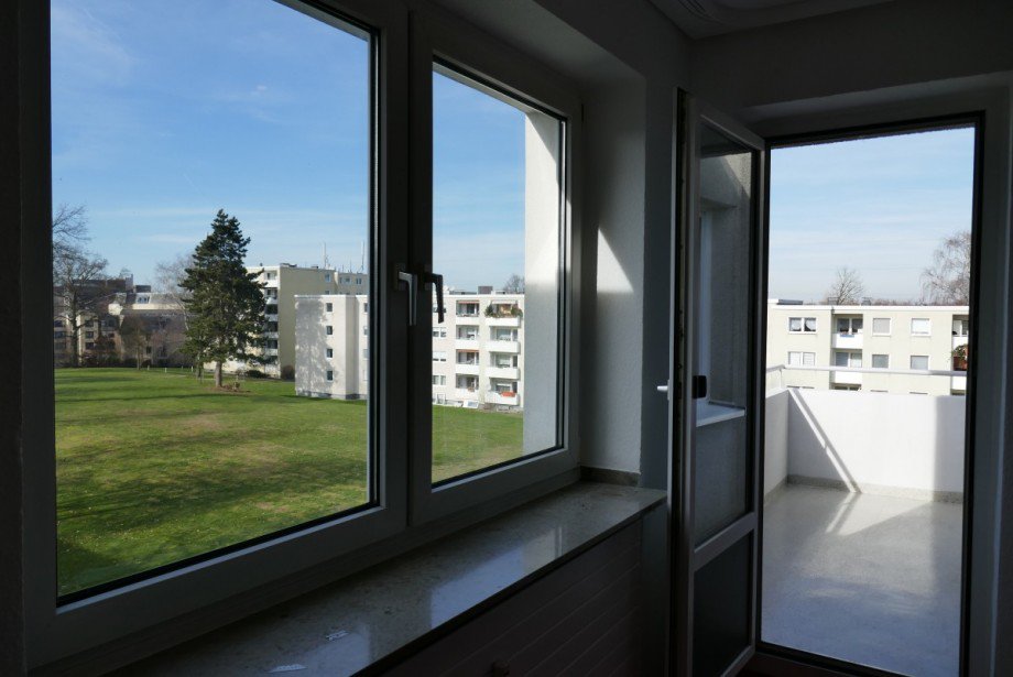 Zugang Balkon Schlafzimmer Wohnung Essen